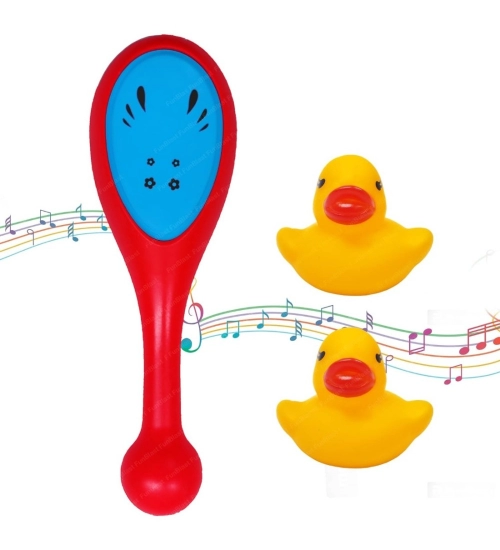 Pack Of_2 2 pcs set Tim rattle | Plastic | Toys | 3+ Months