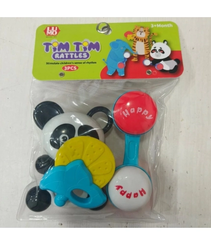 3 pcs Set Tim rattle | Plastic | Toys | 3+ Months