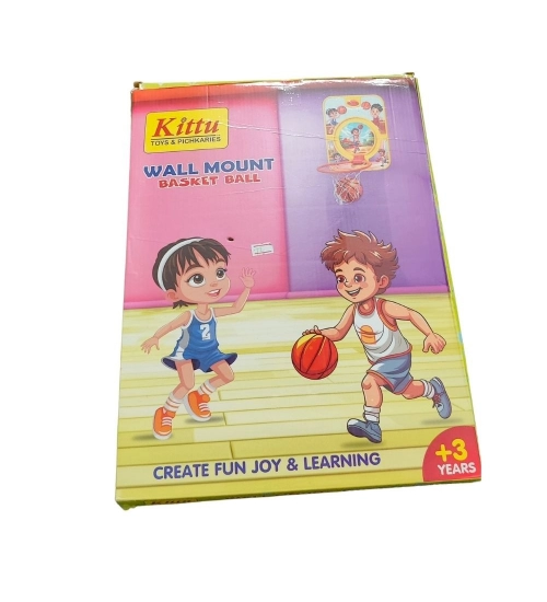 Basket Ball Set |   Plastic  |   Educational Toys| 3+ Years