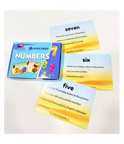 Flash Card-Number | Plastic | Educational Toys | 6+ Months