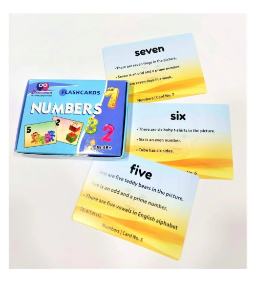 Flash Card-Number | Plastic | Educational Toys | 6+ Months Flash Card-Number | Plastic | Educational Toys | 6+ Months