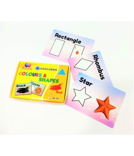 Flash Card-Colour N Shapes | Plastic | Educational Toys | 6+ Months