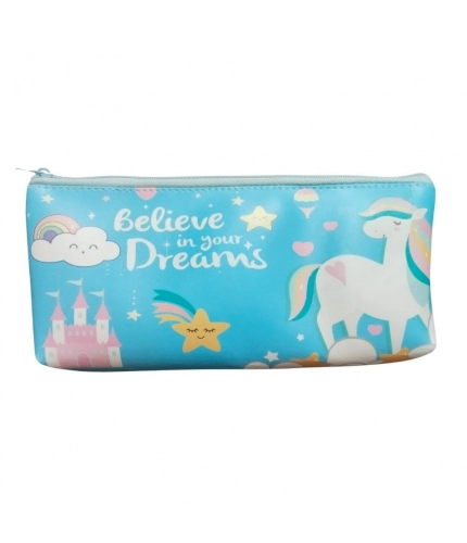 Pack Of_2 Pencil Poch -  Belive in Your Dream |   Canvas  |   Stationery | 3+ Years