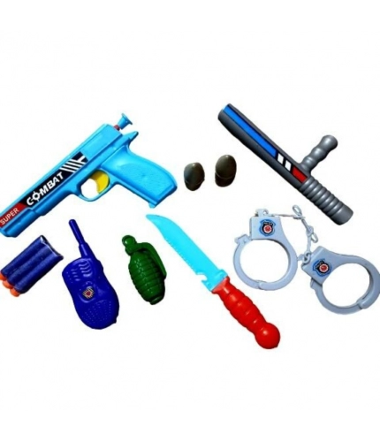 8_Pcs Set Chor Police | Plastic | Toys | 5+ Years