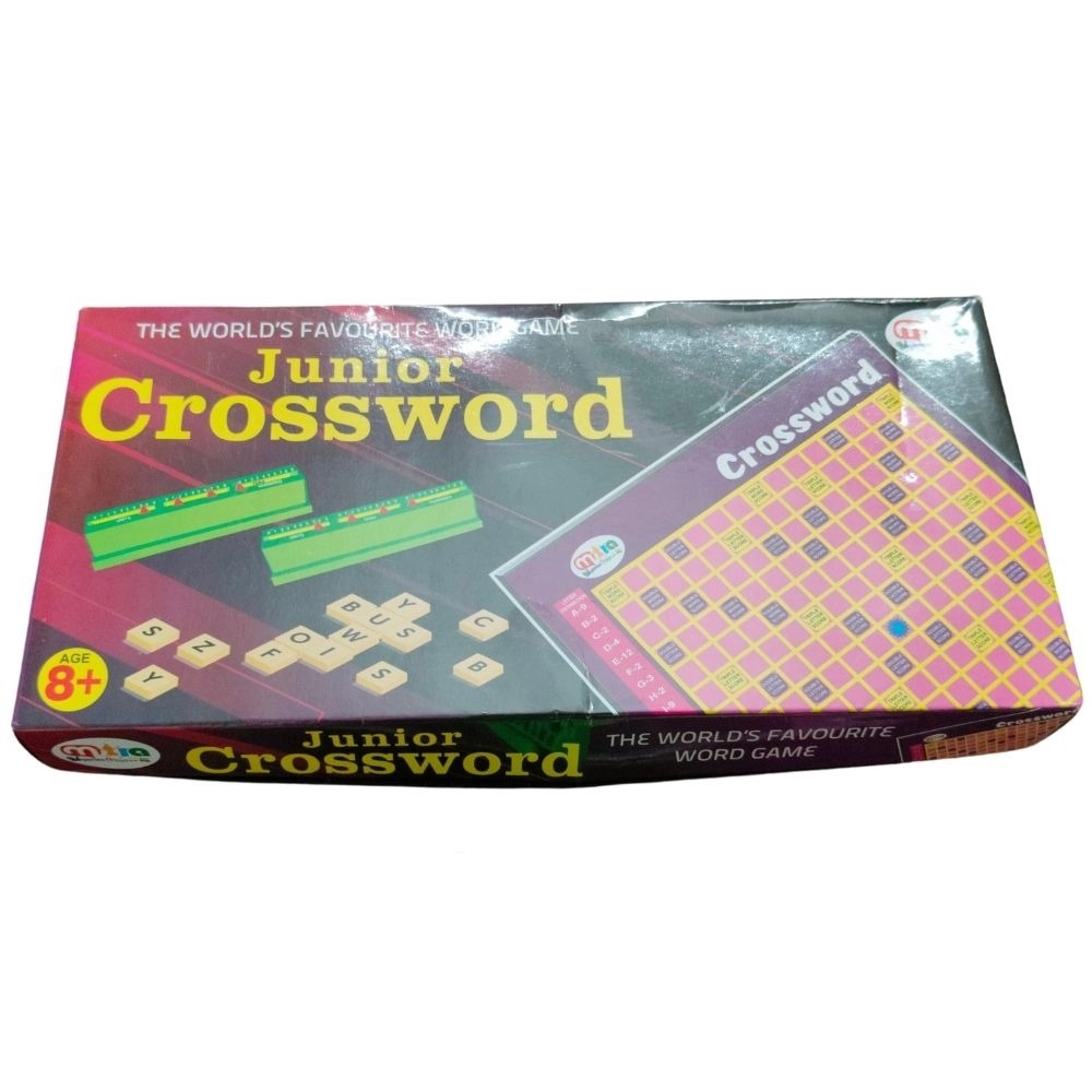 Junior Crossword | Cardboard | Educational Toys| 3+ Years Junior Crossword | Cardboard | Educational Toys| 3+ Years