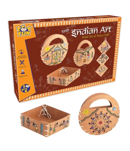 Indian Art | Cardboard | Creative Toys | 5+ Years