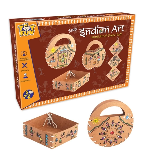 Indian Art | Cardboard | Creative Toys | 5+ Years
