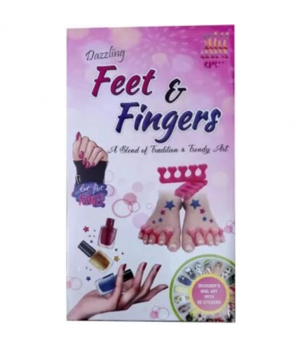 Feet and Fingers Nail Art | Glass , Paper | Creative Toys | 12+ Years Feet and Fingers Nail Art | Glass , Paper | Creative Toys | 12+ Years