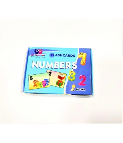 Flash Card-Number | Plastic | Educational Toys | 6+ Months