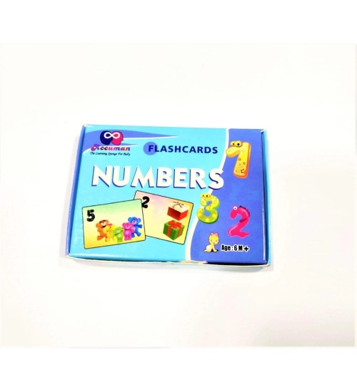 Flash Card-Number | Plastic | Educational Toys | 6+ Months