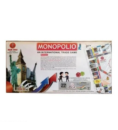 Monopolio | Cardboard | Educational Toys | 5+ Years