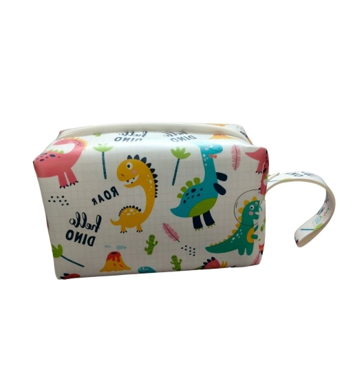 Pouch - Dinosaur Theme |   Canvas  |   Stationery | 3+ Years