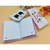 Dropship Prezzie Villa 3 in 1 Black Pink Stationery Set for Kids in Multicolor 2 Pouches and 1 Pocket Diary Set | Soft Furr | Stationery | 5+ Years