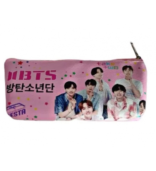Pack Of_2 Pencil Pouch - BTS | Canvas | Stationery | 3+ Years