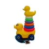 Dady Duck With Rings For Toddlers | Plastic | Toys| 1+ Years Dady Duck With Rings For Toddlers | Plastic | Toys| 1+ Years