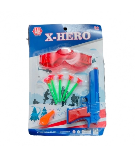 Pack Of_3 X-Hero |   Plastic  |   Toys| 1+ Years