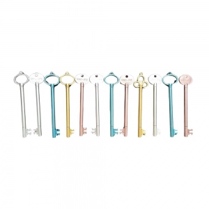 12 PCS_Set Key Shape Gel Pen  | Plastic | Stationery | 5+ Years