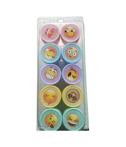 Emoji stamp set | Plastic | Stationery | 3+ Years