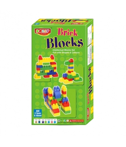 Brick Blocks | Plastic | Educational Toys | 3+ Years
