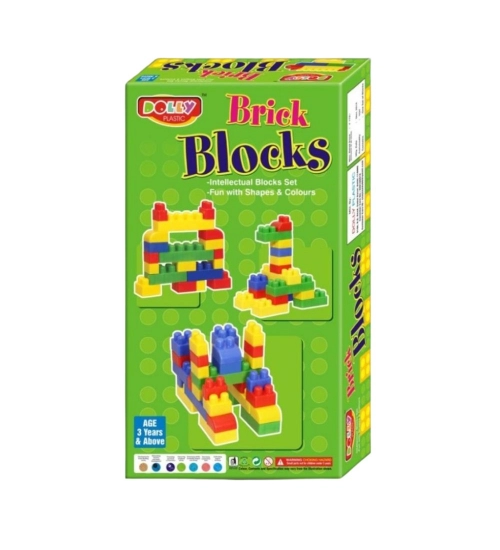 Brick Blocks | Plastic | Educational Toys | 3+ Years