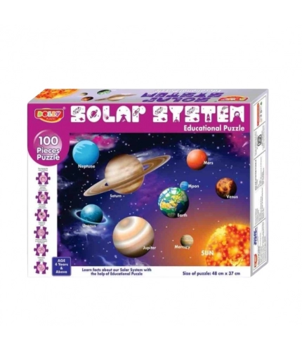 Solar System Puzzle | Cardboard | Educational Toys | 3+ Years