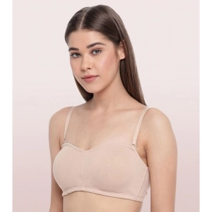 Enamor A019 Women's Cotton Strapless Bra (Skin)
