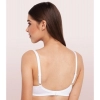 Dropship Enamor A042 Women's Cotton Everyday Non Padded And Wirefree Bra (White)
