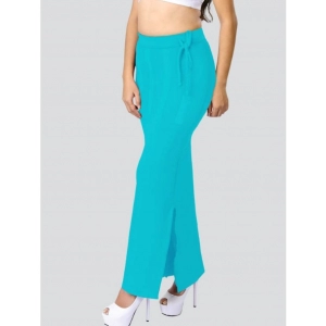 Dermawear Women's 4D Stretch Saree Shapewear (Turquoise-Blue)
