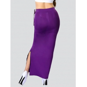 Dermawear Women's 4D Stretch Saree Shapewear (Purple)