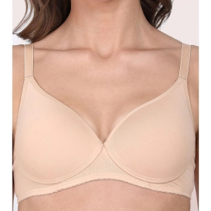 Enamor A039 Women's Cotton Non-Wired & Medium Coverage T-Shirt Bra (Skin)