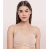Dropship Enamor A019 Women's Cotton Strapless Bra (Skin)