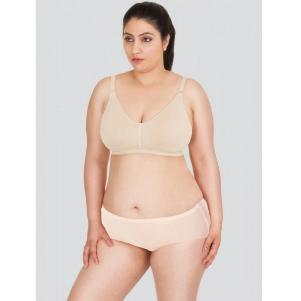 Dropship Dermawear Ally Plus Women's 4D Stretch Support Bra (Cream)