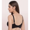 Dropship Enamor A112 Women's Cotton Full Support Bra (Black)