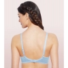 Dropship Enamor A042 Women's Cotton Everyday Non Padded And Wirefree Bra (Chambray-Melange)