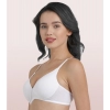 Dropship Enamor A039 Women's Cotton Non-Wired &amp; Medium Coverage T-Shirt Bra (White)