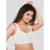 Dropship Dermawear SB-1104 Women's 4D Stretch Sports Bra (White)