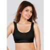 Dropship Dermawear SB-1104 Women's 4D Stretch Sports Bra (Black)