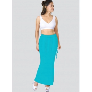 Dermawear Women's 4D Stretch Saree Shapewear (Turquoise-Blue)