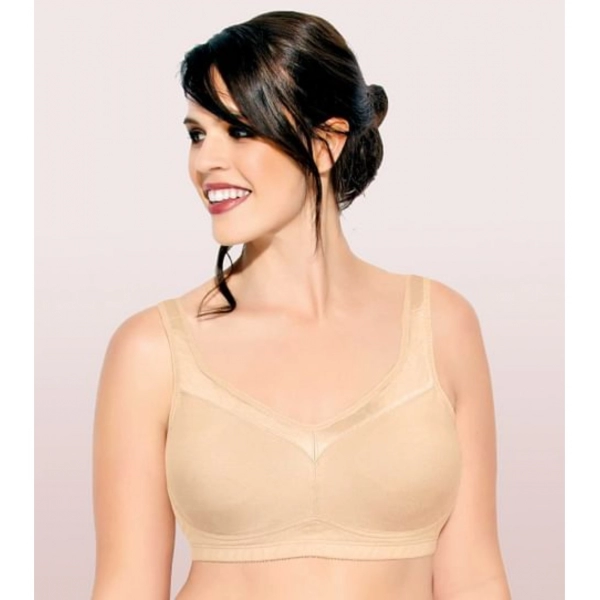 Dropship Enamor A112 Women's Cotton Full Support Bra (PaleSkin)