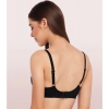 Dropship Enamor A042 Women's Cotton Everyday Non Padded And Wirefree Bra (Black)
