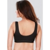 Dropship Dermawear SB-1104 Women's 4D Stretch Sports Bra (Black)