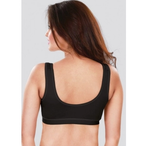 Dermawear SB-1104 Women's 4D Stretch Sports Bra (Black)