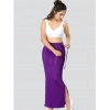 Dropship Dermawear Women's 4D Stretch Saree Shapewear (Purple)