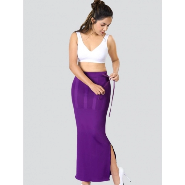 Dropship Dermawear Women's 4D Stretch Saree Shapewear (Purple)