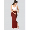 Dropship Dermawear Women's 4D Stretch Saree Shapewear (Maroon)