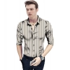 Men's Casual Floral Printed Cotton Blend Unstitched Shirt Fabric 1.6 Mtrs (Brown) Men's Casual Floral Printed Cotton Blend Unstitched Shirt Fabric 1.6 Mtrs (Brown)