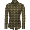 Men's Casual Floral Printed Cotton Blend Unstitched Shirt Fabric 1.6 Mtrs (Brown) Men's Casual Floral Printed Cotton Blend Unstitched Shirt Fabric 1.6 Mtrs (Brown)