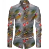 Men's Casual Floral Printed Cotton Blend Unstitched Shirt Fabric 1.6 Mtrs (Multicolor) Men's Casual Floral Printed Cotton Blend Unstitched Shirt Fabric 1.6 Mtrs (Multicolor)