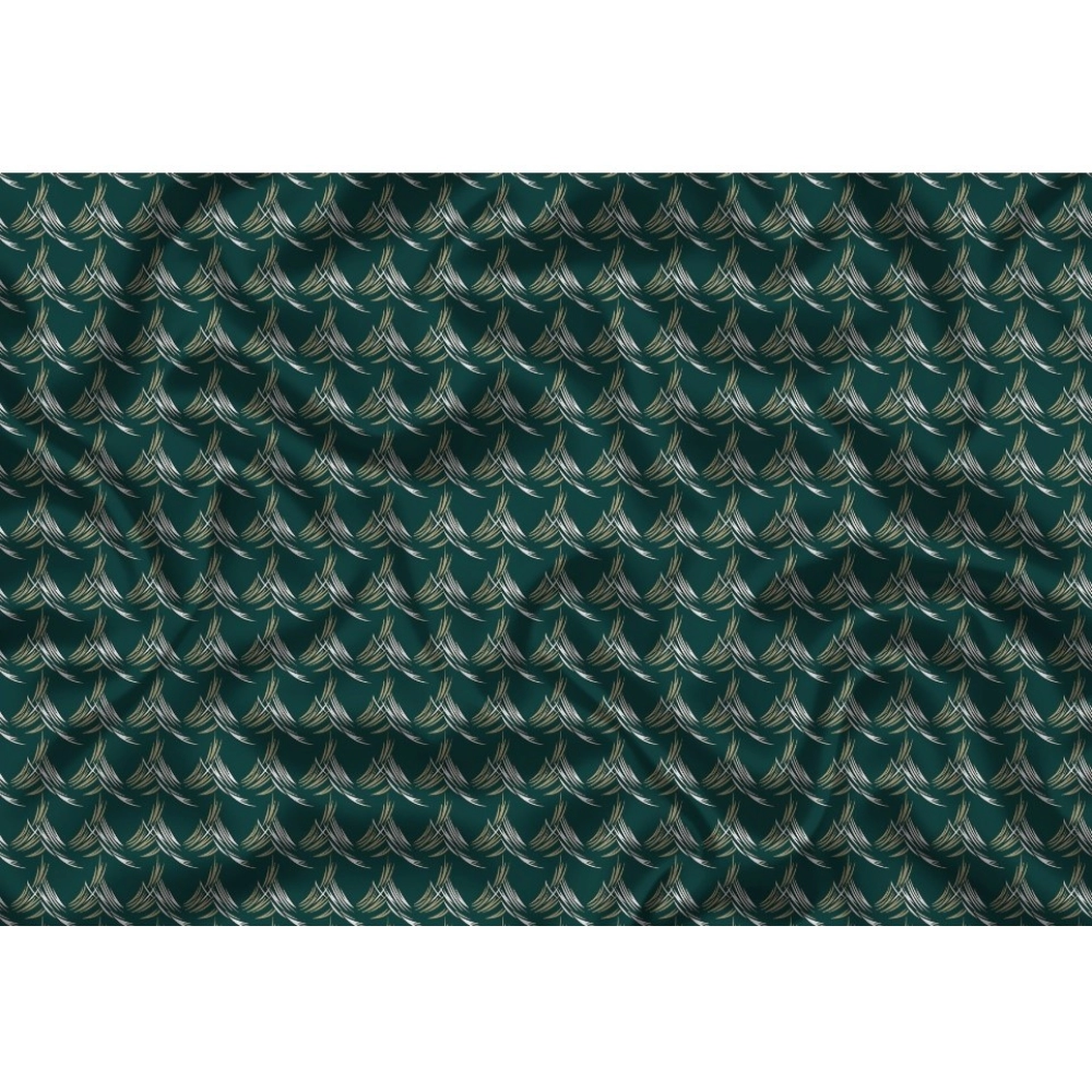 Men's Casual Floral Printed Cotton Blend Unstitched Shirt Fabric 1.6 Mtrs (Dark Green) Men's Casual Floral Printed Cotton Blend Unstitched Shirt Fabric 1.6 Mtrs (Dark Green)