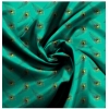 Men's Casual Floral Printed Cotton Blend Unstitched Shirt Fabric 1.6 Mtrs (Green)